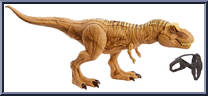 Tyrannosaurus Rex from Jurassic World - Dino Tracker - Hunt 'N Chomp manufactured by Mattel [Loose]