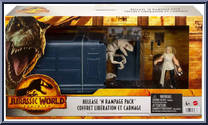 Release 'N Rampage Pack from Jurassic World - Dominion - Packs manufactured by Mattel [Front]