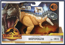 Skorpiovenator from Jurassic World - Dominion - Roar Strikers manufactured by Mattel [Front]