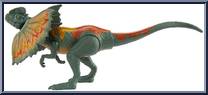Dilophosaurus from Jurassic World - Primal Attack - Savage Strike manufactured by Mattel [Loose]