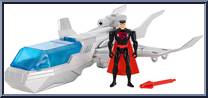 Superman & Justice 1 from Justice League Action - Vehicles manufactured by Mattel [Loose]