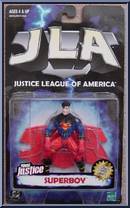 Superboy from Justice League America (JLA) - Basic Series manufactured by Kenner [Front]