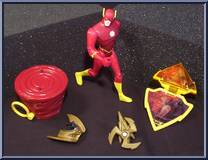 Flash (Spinning Weapon) from Justice League - Mission Vision manufactured by Mattel [Loose]