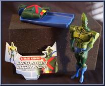 Martian Manhunter from Justice League - Attack Armor manufactured by Mattel [Loose]