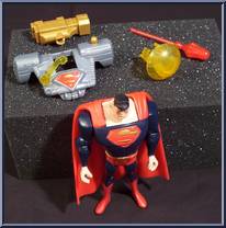 Superman (Blue) from Justice League - Silver Storm manufactured by Mattel [Loose]