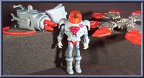 Superman (Solar Cannon) from Justice League - Mission Vision - Deluxe Figures manufactured by Mattel [Loose]