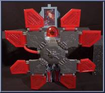 Superman (Solar Cannon) from Justice League - Mission Vision - Deluxe Figures manufactured by Mattel [Loose]
