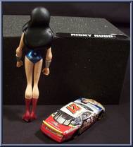 Wonder Woman from Justice League - Hotwheels manufactured by Mattel [Loose]