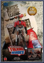 Flash (Stealth Attack) from Justice League (Movie) - Talking Heroes manufactured by Mattel [Front]
