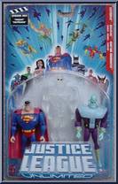 Superman / Brainiac / Martian Manhunter from Justice League Unlimited - 3-Packs manufactured by Mattel [Front]