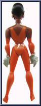 Vixen from Justice League Unlimited - DC Super Heroes - Purple Cards manufactured by Mattel [Loose]