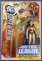 Wonder Woman from Justice League Unlimited - DC Super Heroes - Orange Cards manufactured by Mattel [Front]