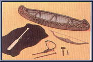 Indian Canoe from Karl May - Accessories manufactured by Mattel [Loose]