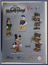 Sora (As Valor from Sora) from Kingdom Hearts - Vinimates manufactured by Diamond Select [Back]