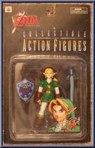 Link from Legend of Zelda - Ocarina of Time - Basic Series manufactured by BD&A [Front]