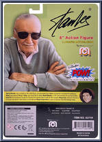 Stan Lee from Legends - Writers manufactured by Mego 2018 [Back]