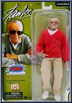 Stan Lee (Web Hands / Red Sweater) from Legends - Writers manufactured by Mego 2018 [Front]