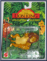 Mufasa / Baby Simba from Lion King - Collectible Figures manufactured by Mattel [Front]