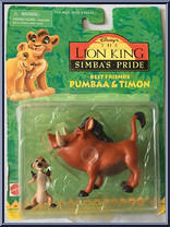 Pumbaa & Timon from Lion King - Simba's Pride manufactured by Mattel [Front]