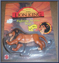 Scar (Fighting Action) from Lion King - Action Figures manufactured by Mattel [Front]