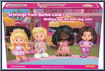 Barbie (The Movie) from Little People Collector - Basic Series manufactured by Fisher-Price [Back]
