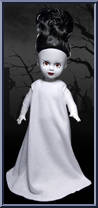 Bride of Frankenstein from Living Dead Dolls - Universal Monsters manufactured by Mezco [Loose]