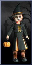 Ember from Living Dead Dolls - Series 18 - Variants manufactured by Mezco [Loose]