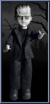 Frankenstein (Black & White) from Living Dead Dolls - Universal Monsters manufactured by Mezco [Loose]