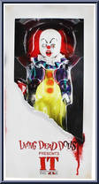 Pennywise (Yellow) from Living Dead Dolls - IT manufactured by Mezco [Front]