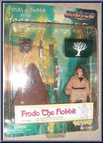 Frodo (Hobbit with Tan Jacket) from Lord of the Rings (Middle Earth) - Basic Series manufactured by Toy Vault [Front]