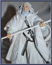 Gandalf the White from Lord of the Rings - Return of the King - Series 2 manufactured by Toy Biz [Loose]