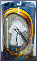 Gandalf the White from Lord of the Rings - Return of the King - Series 2 manufactured by Toy Biz [Front]