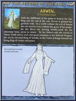Arwen (Coronation Gown) from Lord of the Rings - Trilogy - Return of the King - Series 3 manufactured by Toy Biz [Back]