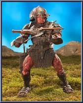 Crossbow Uruk-Hai (Real Crossbow Firing Action) from Lord of the Rings - Trilogy - Two Towers - Series 1 manufactured by Toy Biz [Loose]