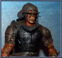 Crossbow Uruk-Hai (Real Crossbow Firing Action) from Lord of the Rings - Trilogy - Two Towers - Series 1 manufactured by Toy Biz [Loose]