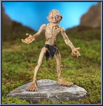Smeagol (Super Poseable) from Lord of the Rings - Trilogy - Return of the King - Series 3 manufactured by Toy Biz [Loose]