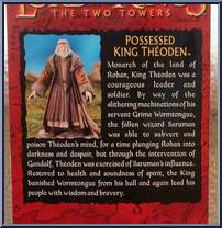 King Theoden (Possessed) from Lord of the Rings - Trilogy - Two Towers - Series 5 manufactured by Toy Biz [Back]