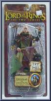 Legolas (Arrow Launching) (Electronic Base) from Lord of the Rings - Trilogy - Epic Trilogy: Two Towers manufactured by Toy Biz [Front]