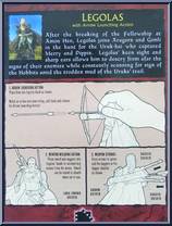 Legolas (Arrow Launching Action) from Lord of the Rings - Trilogy - Two Towers - Series 4 manufactured by Toy Biz [Back]