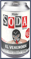 El Venenoide (Venom) (Chase) from Lucha Libre - Soda manufactured by Funko [Front]