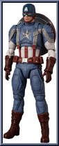 Captain America (Classic Suit) (Winter Soldier) from Mafex - Marvel manufactured by Medicom [Loose]
