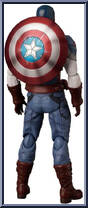 Captain America (Classic Suit) (Winter Soldier) from Mafex - Marvel manufactured by Medicom [Loose]