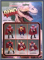 Dino Warrior (Dark Blue Shirt) from Magnificent Dino Warrior - Basic Series manufactured by Paco [Back]