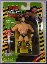 Matt Cardona from Major Wrestling Figure Podcast - Major Bendies - Exclusives manufactured by Unknown [Front]