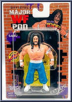 Sabu from Major Wrestling Figure Podcast - Major Bendies - Extreme Series 1 manufactured by Unknown [Front]
