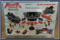 Black Barracuda from Manta Force - Basic Series manufactured by Blue Bird [Back]