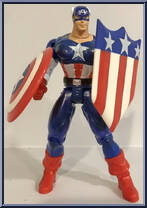 Captain America from Marvel - Silver Age manufactured by Toy Biz [Loose]