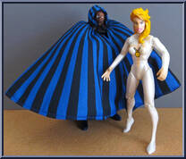 Cloak & Dagger from Marvel - Limited Editions manufactured by Toy Biz [Loose]