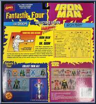 Iron Man vs. Dr. Doom from Marvel - Wal-Mart 2-Packs manufactured by Toy Biz [Back]