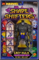 Grey Hulk from Marvel - Shape Shifters manufactured by Toy Biz [Front]